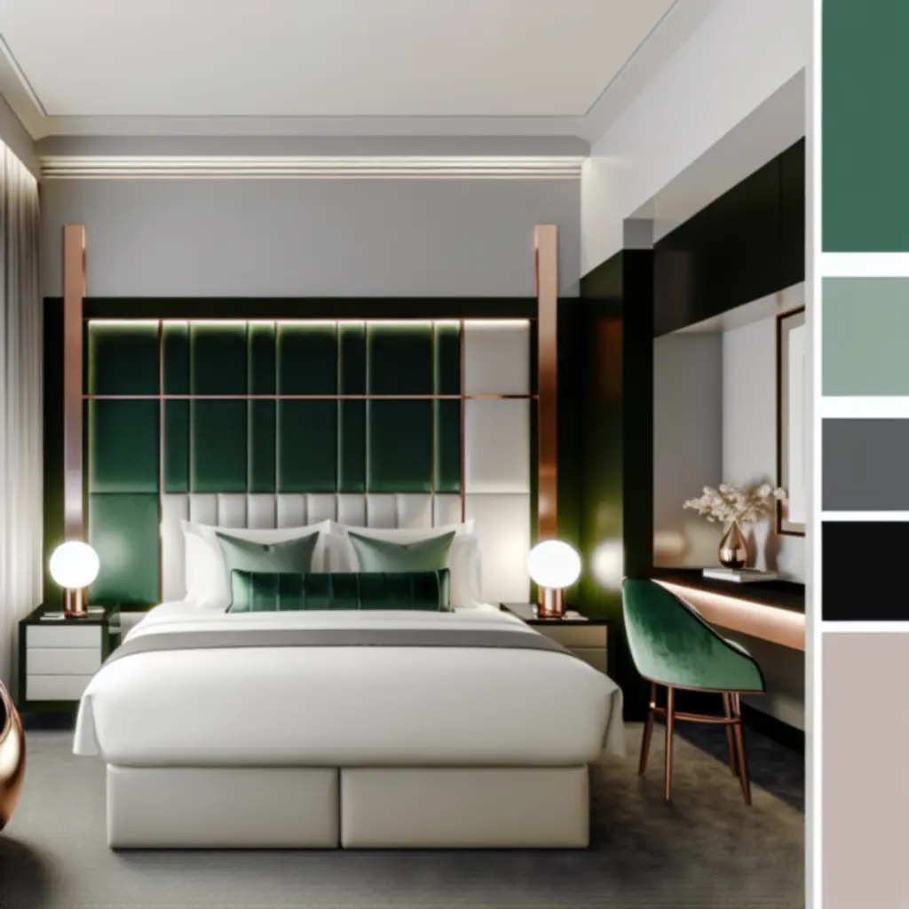 Wyrafinowany pokój gościnny w butikowym stylu – HotellPL