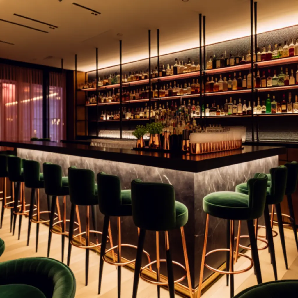 Intymny cocktail bar z nastrojowym oświetleniem i autorskimi napojami – HotellPL