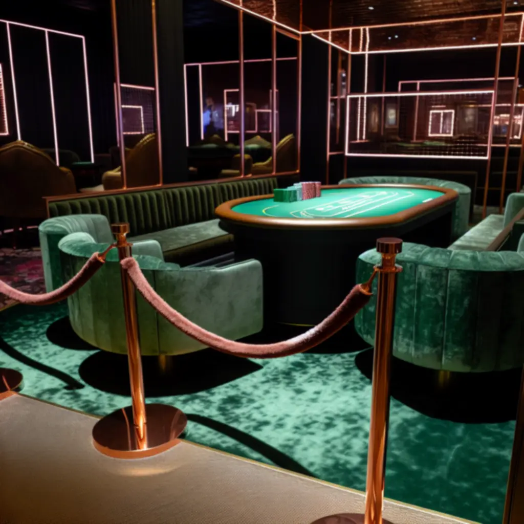 Prywatny stolik VIP do gry w kameralnej sali HotellPL